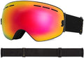 ZGYOZMNG Skibrille Ausführung E - UV400 Schutz mit Anti Fog Funktion - für Damen Herren bei Ski Snowboard Motorrad - Outdoor Schneebrille Modell ZGYHXJ1560