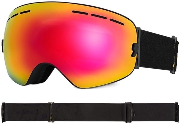 ZGYOZMNG Skibrille Ausführung E - UV400 Schutz mit Anti Fog Funktion - für Damen Herren bei Ski Snowboard Motorrad - Outdoor Schneebrille Modell ZGYHXJ1560