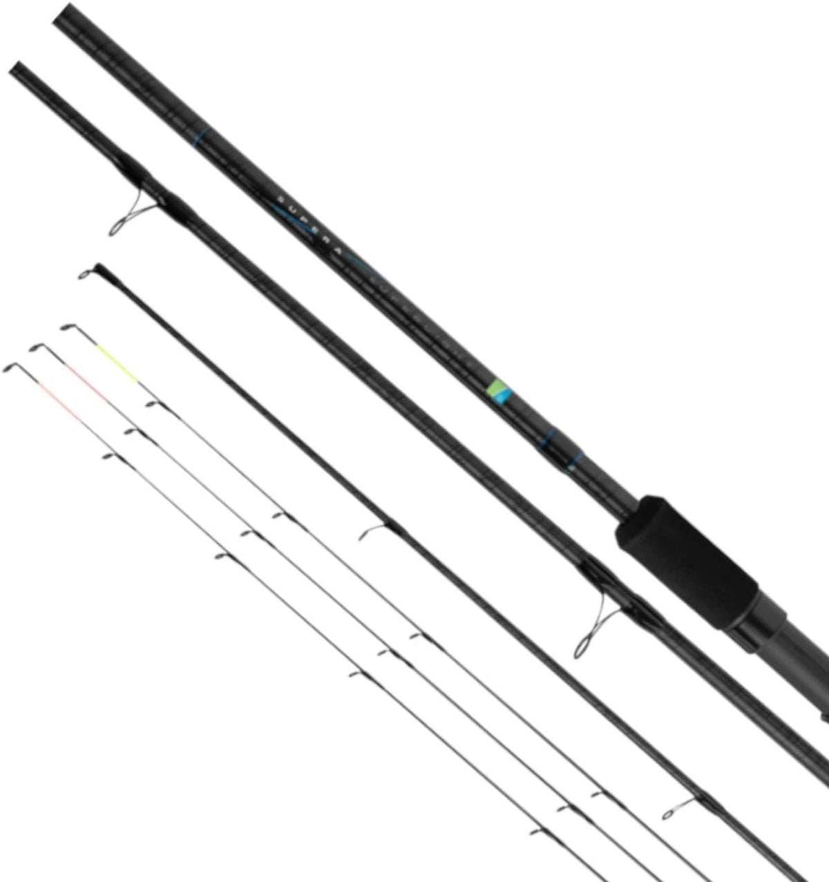 Preston Supera X Superlight Feederrute - 12 ft Steckrute - Wurfgewicht bis 40 g - Für leichtes Feederangeln und Friedfischmontagen