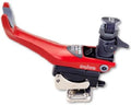 Daiwa Boot CH Red 707.039 Netzhalter - Roter Stangenhalter aus Edelstahl - Halterung für Kescher und Angelzubehör - Für geordnete Ablage auf dem Boot