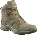 HAIX Black Eagle Athletic 2.0 V GTX Mid Herren Stiefel - Veloursleder und Textil Außenmaterial - Gummisohle mit knöchelhohem Schaft - Schwarz für Outdoor und Einsatz
