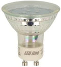 GU10 LED Leuchtmittel 1 W Warmweiß - 80 Lumen und 2700 K mit 120 Grad Abstrahlwinkel - Glasgehäuse mit 30000 Stunden Lebensdauer - Nicht dimmbar für Innenbereiche