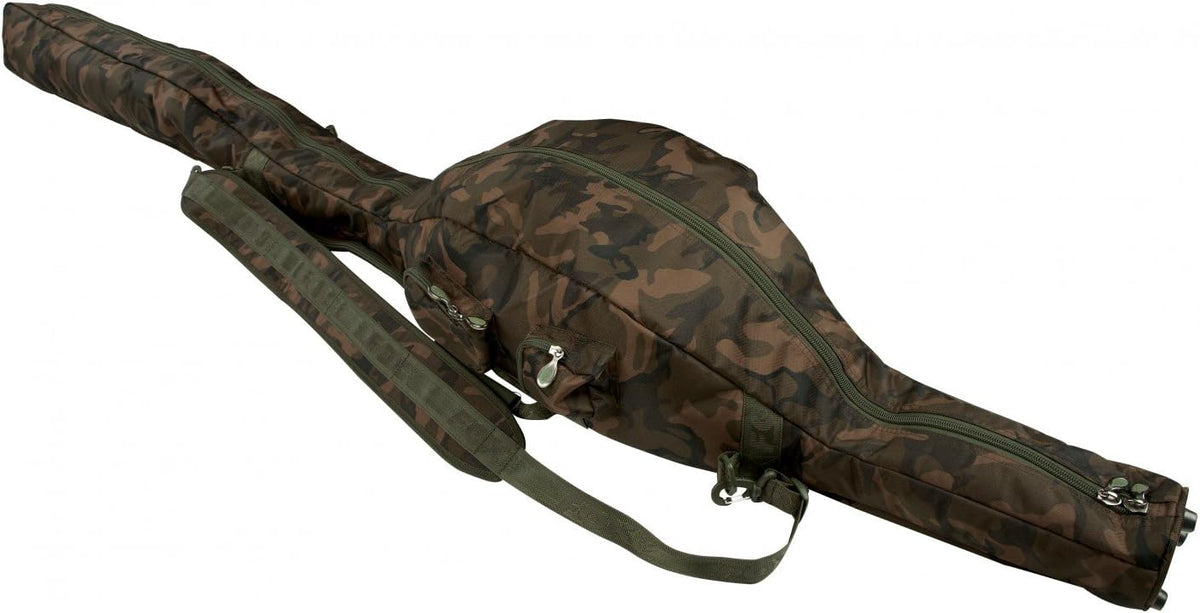 Fox Camolite Trisleeve 13 ft - Rutentasche für drei Karpfenruten - Camouflage Design mit gepolsterter Transportform - Für Angeln Reise und Aufbewahrung