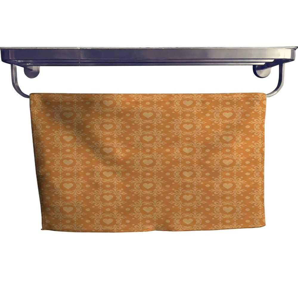 homecoco Walks in The Open Air Strandtuch - Lineares Symbol Motiv im modernen Design - Polyester für leichte Nutzung - 14 x 27,5 Zoll für Strand Bad Reisen und Freizeit