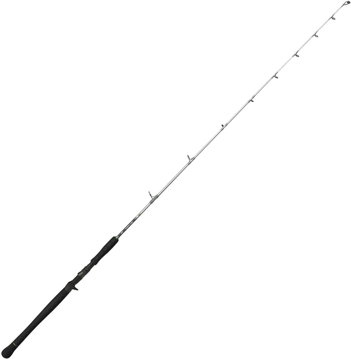 Madcat Full Force Spiral BC Wallerrute - 1,80 m Länge und 100 bis 200 g Wurfgewicht - Mehrfarbige Baitcastrute - Für Welsangeln vom Boot und schwere Köder