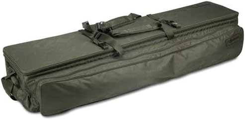 Nash Dwarf Transporter T4711 - Reisetasche für drei Angelruten bis 2 Komma 7 m - 1 Komma 5 kg für kompakten Transport - Für Angeln Reise und Aufbewahrung