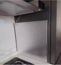Feuerfeste Hitzeschildmatte - Selbstklebender magnetischer Schutz für Arbeitsplatte und Küchengeräte - Hitzeschutz gegen Herd und Backofen - Spritzschutz für Kochbereich und Geräteflächen