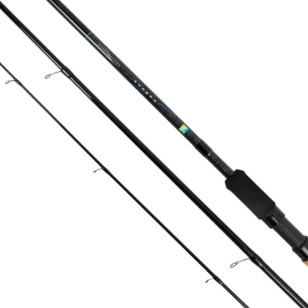 Preston Supera X Carp Waggler - 12 ft Steckrute mit 2 bis 12 g Wurfgewicht - Friedfischrute für Karpfen und Posenangeln - Für kontrollierte Würfe am Ufer