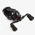 Black Ray Wassertropfen Angelrolle Argento - Baitcasting Rolle mit Magnetbremse - 344 g für Langstreckenwürfe - Mit Anti Explosions Schnurführung