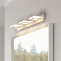LED Badezimmerschrank Spiegelleuchte 12 W - Wandleuchte 32 cm mit zwei Lichtpunkten - Wasserdichte kabelgebundene Schminkbeleuchtung - Für Badezimmer Waschtisch Spiegel und Schrank