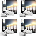 Philips Hue White Ambiance E27 - 16 smarte A60 LED Leuchtmittel mit 810 Lumen Klasse - Dimmbar von warmem bis kaltem Weiß - App und Sprachsteuerung mit Alexa und Google Home