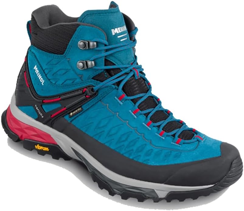 Top Trail Mid GTX Wanderschuhe - Leder Außenmaterial mit weich gepolstertem Textil - Gummisohle und Kurzschaft - Trekkingstiefel für Wandern und Outdoor Touren