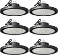 UFO LED Hallenleuchte 250 W Schwarz - 37500 Lumen mit 5000 K Tageslichtweiß - Aluminium Deckenleuchte für Lager und Geschäfte - Industrielle Beleuchtung bis 1000 W Ersatz