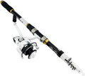 Teleskop Karpfen Angelset Modell 8596 - 3,60 m Rute mit DK5000 Rolle - Einfarbige Kombination mit 230 g - Für Sommerangeln Reise und Outdoor