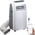 Sichler smarte Klimaanlage 12000 BTU - 3500 W Klimagerät mit Heiz und Entfeuchtungsfunktion - App Steuerung und Fernbedienung mit 230 V - Versandrückläufer für Raumklimatisierung
