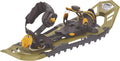 TSL Highlander Adjust Schneeschuhe Größe M - 61,5 x 21 cm aus Edelstahl und Kunststoff - Verbundrahmen in Olive - 1,9 kg für winterliche Schneetouren