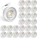 ALUSSO LED Modul 6 W 540 lm - 40 ultraflache Module 50 x 25 mm für Einbaustrahler - Dimmbar mit 3000 K 4000 K und 6500 K - IP44 Ersatz für GU10 und MR16 bei 230 V