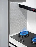 Selbstklebende Kühlschrank Dämmplatte 50 x 60 cm - Magnetischer Hitzeschutz aus Aluminium - Wärmeschutz für Küche und Haushaltsgeräte - Isolierplatte für geeignete Geräteflächen