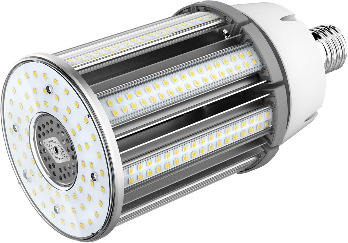 VBLED LED Corn Leuchtmittel 120 W - E40 Hochleistungs Lampe für Hallenbeleuchtung mit 230 V - Kaltweißes Licht mit 6000 K - Für Lagerhalle Werkstatt und große Innenbereiche