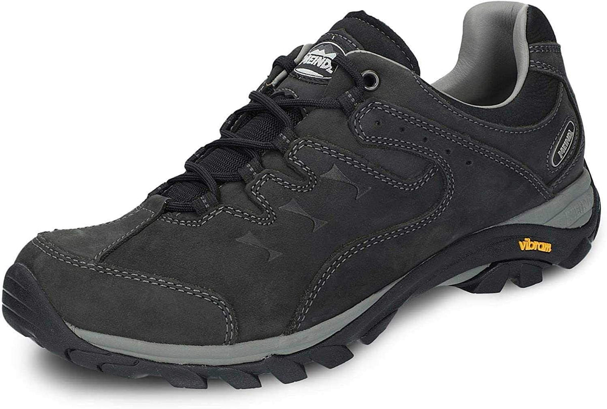 Meindl Herren Wanderstiefel - Leder mit synthetischer Gummisohle - Kurzschaft und Schnürverschluss - Outdoor Schuhe für Wandern Trekking und Freizeit