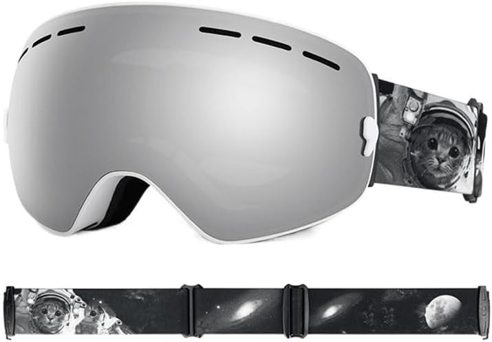 ZGYOZMNG Skibrille Ausführung 15 - UV400 Schutz mit Antibeschlag Funktion - für Ski Snowboard Motorrad und Schnee - Outdoor Schutzbrille Modell ZGYHXJ1550