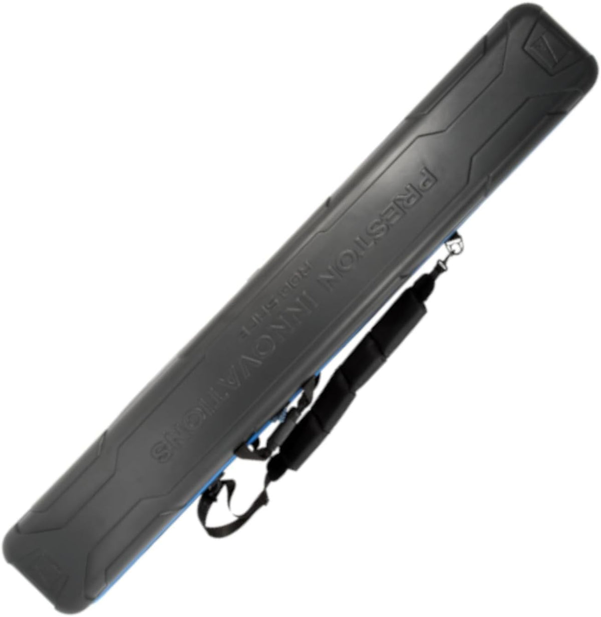 Preston Hardcase Rod Safe - Rutentasche 194 x 25 x 14 cm in Schwarz - Hartschalen Futteral aus Kunststoff - Für Angelruten Transport und Aufbewahrung