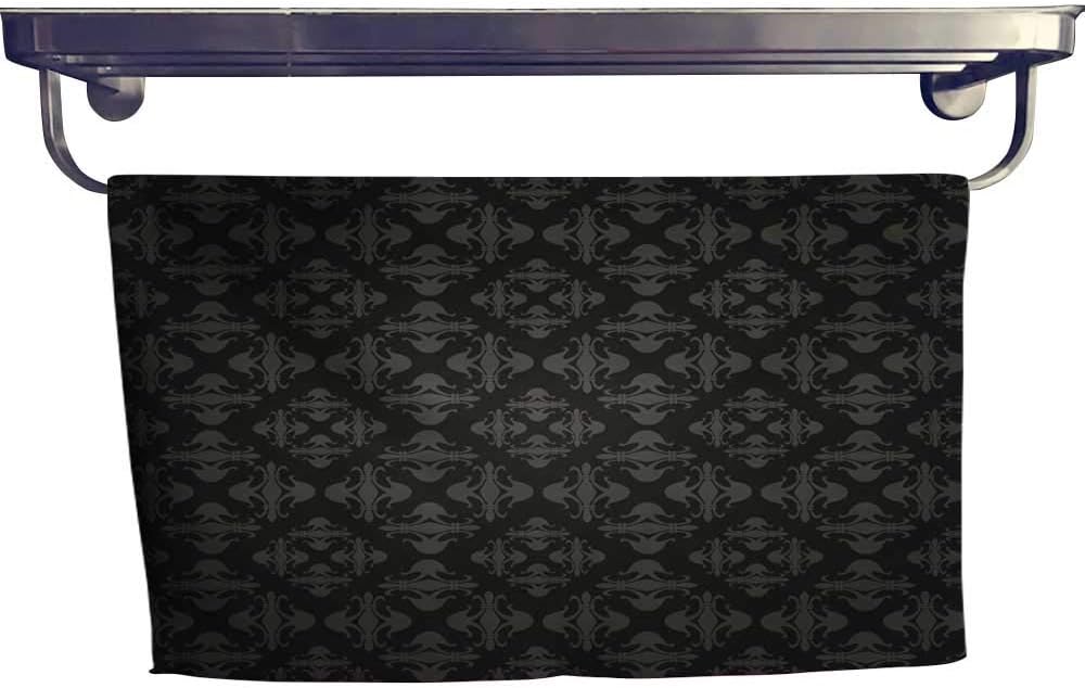 homecoco Walks in The Open Air Strandtuch - Lineares Symbol Motiv Color18 - Polyester im kompakten Format - 12 x 27,5 Zoll für Strand Bad Reise und Freizeit