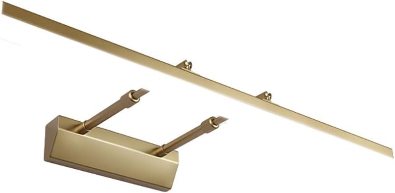 LED Schminkspiegel Frontleuchte 40 cm - Metall Badezimmer Wandleuchte für Make up - Spiegellampe und Bild Frontleuchte für Innenräume - Für Waschtisch Spiegel und Schminktisch
