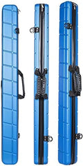 Wasserdichte Angelrutentasche - 128 x 12 x 11 cm in Blau - Große Tragetasche für bis zu 18 Ruten - Für Angelruten Werkzeug und Zubehör