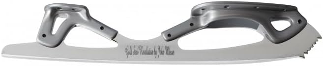 Wilson Gold Seal Revolution Eiskunstlaufklingen - Stahlklingen in Metallic Optik - Größe 9,75 Zoll für Unisex Jugend - Für Eiskunstlauf Training und Wettbewerb