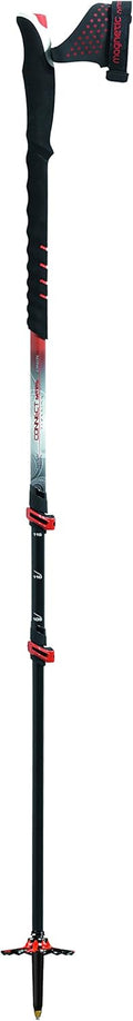 TSL Trek Carbon 3M Wanderstock - Carbonstock in Grau Größe M - Ausgezogene Länge 140 cm mit Schaumstoffgriff - Für Trekking Wandern und Outdoor Touren