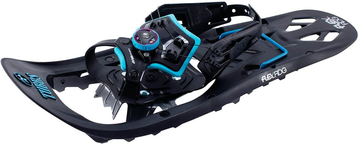 Tubbs Flex RDG Herren Schneeschuhe - Größe 24 für Winterwanderungen - Schwarz Grün aus Kunststoff Polymer - Belastbar bis 91 kg mit 1,75 kg Gewicht