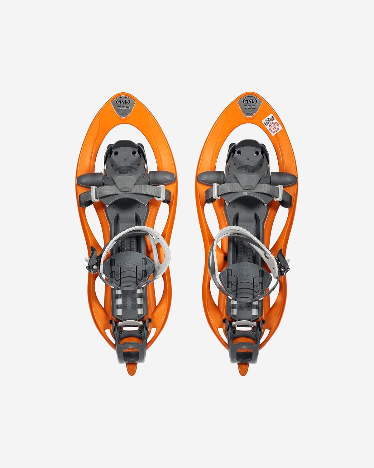 TSL 305 Track Easy Schneeschuhe - Spicy Orange im sportlichen Design - TSL Schneeschuh für winterliche Outdoor Nutzung - Modell 305 Track Easy für Schneetouren