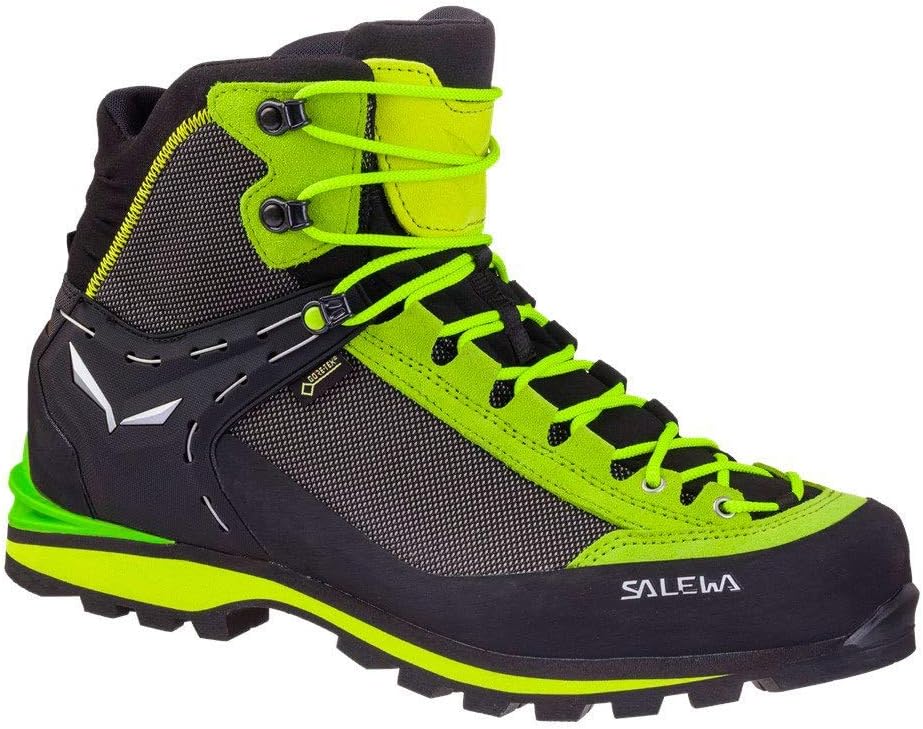 Salewa MS Crow GTX Herren Wanderstiefel - Cactus Sulphur Spring mit geschlossener Kappe - Flacher Trekking Stiefel für Herbst und Winter - Für Bergtouren und Outdoor