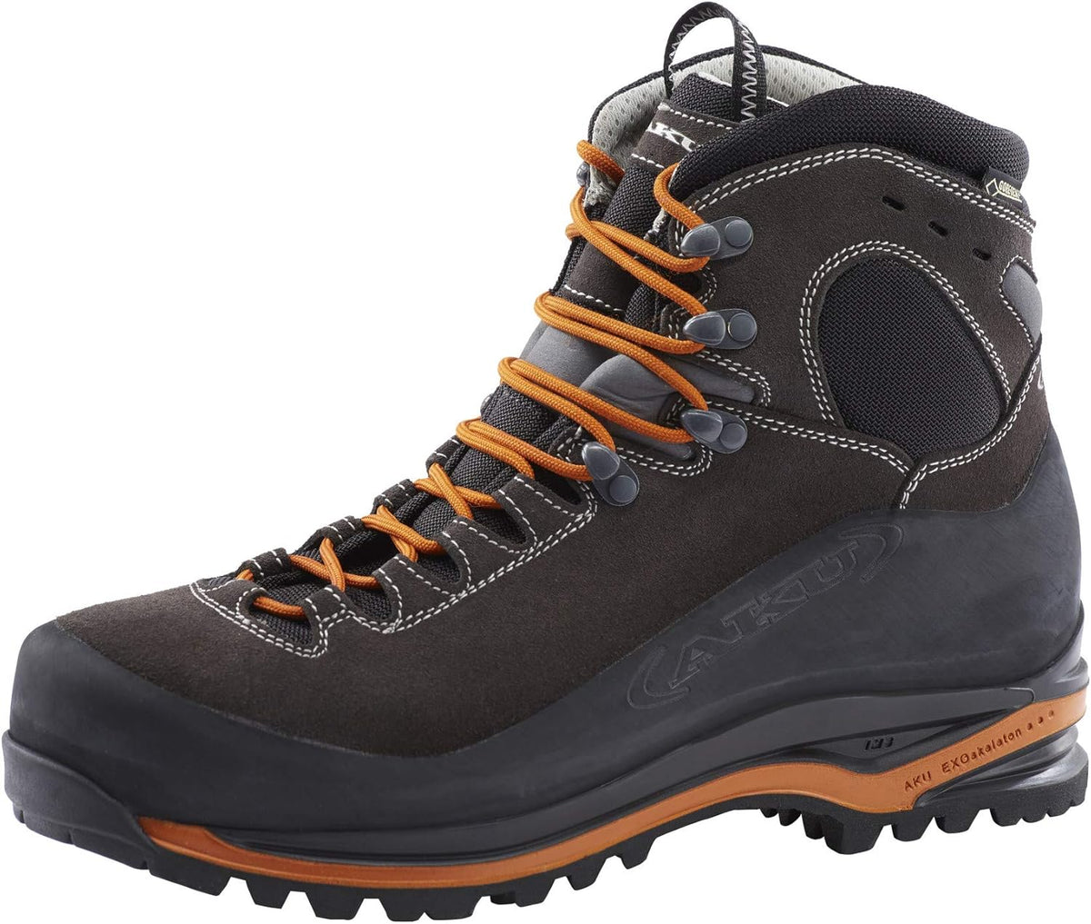 AKU Superalp GTX Herren Trekkingstiefel - Leder mit Gummisohle - knöchelhohe Ausführung - robuste Outdoor Stiefel für Wandern Trekking und längere Touren