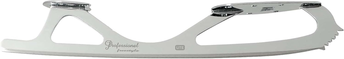 John Wilson MK Professional Lite Eiskunstlaufkufen - Größe 10,25 Zoll aus Metall - Ein Paar für Unisex Erwachsene - Silberne Kufen für Training und Eislaufen