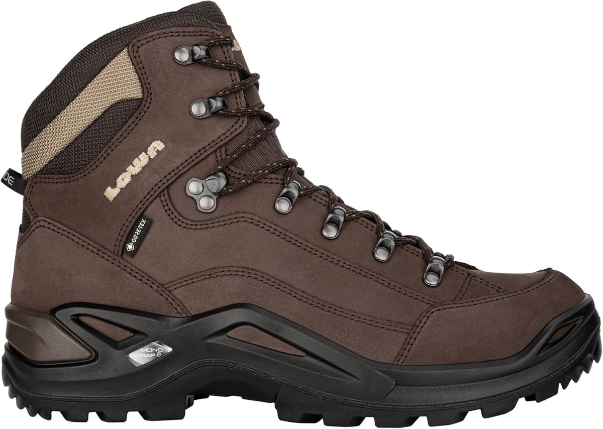 LOWA MADDOX PRO GTX LO Wanderschuhe - Nubukleder mit Gore Tex Futter und Vibram Evo Sohle - Wasserdicht atmungsaktiv und winddicht - Für Trekking Wandern und Outdoor