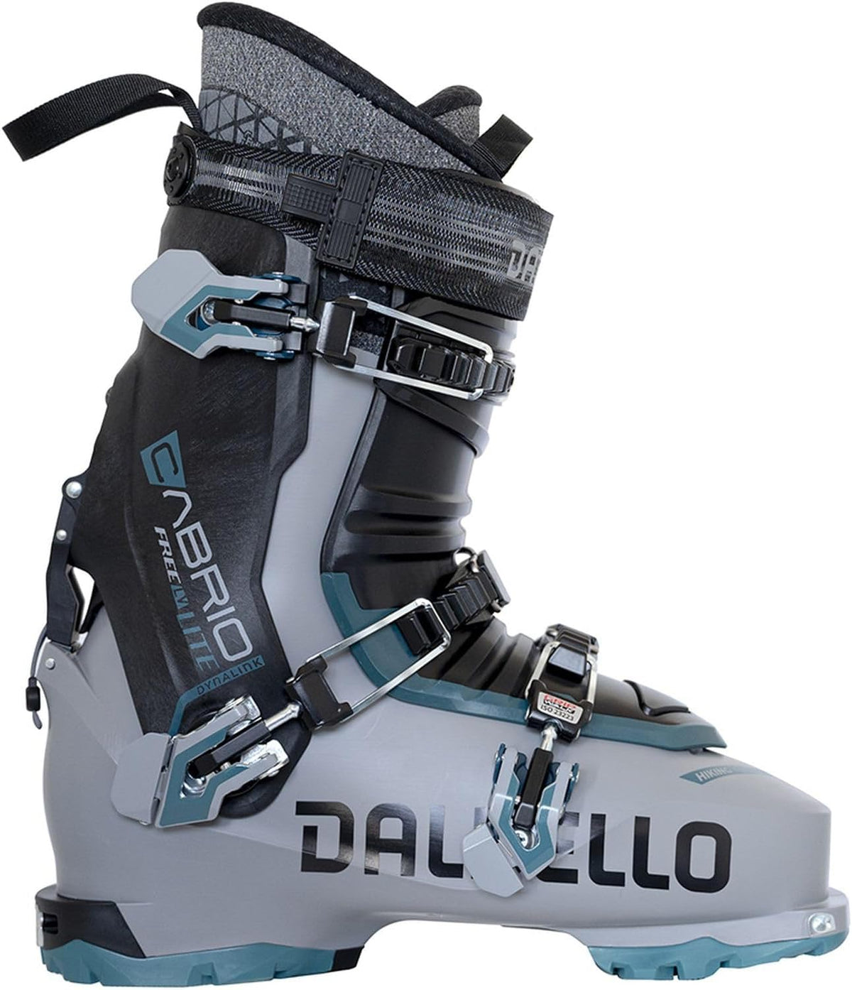 Dalbello Cabrio LV Free 130 Lite IF Herren Skischuhe - Sportliches Cabrio Modell für alpinen Einsatz - Grau in Größe 41 - Für erwachsene Skifahrer und Wintersport