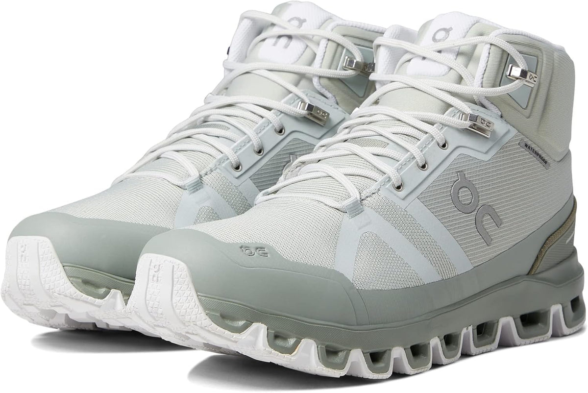 On Cloudrock Waterproof Damen Wanderschuhe - Wasserdicht mit Schnürung - Textiles Außenmaterial und Mesh Innenfutter - Größe EU 36,5 US 5,5 für Outdoor und Trekking