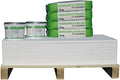 Calciumsilikat Klimaplatten Set 30 mm - Dämmplatten für 12,2 m2 mit Kleber und Silikatgrundierung - Für Keller Feuchtraum und Innendämmung - Zur Altbausanierung und Schimmelprävention
