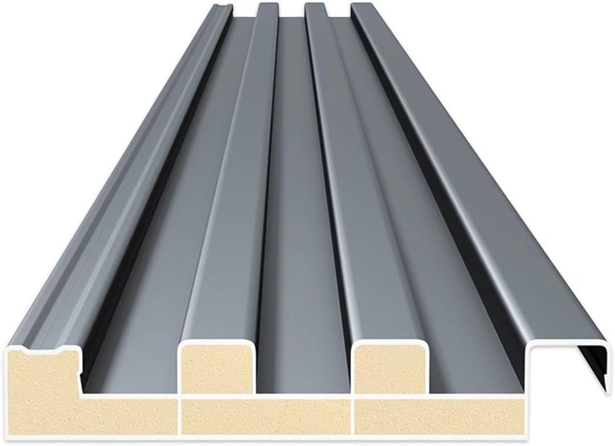 Dachplatten aus Aluminiumlegierung - Isolierte Verkleidungsplatten für Dach und Außenbereich - Vielseitige Markisenabdeckung für Heimprojekte - Langlebige Paneele für Renovierung und Ausbau