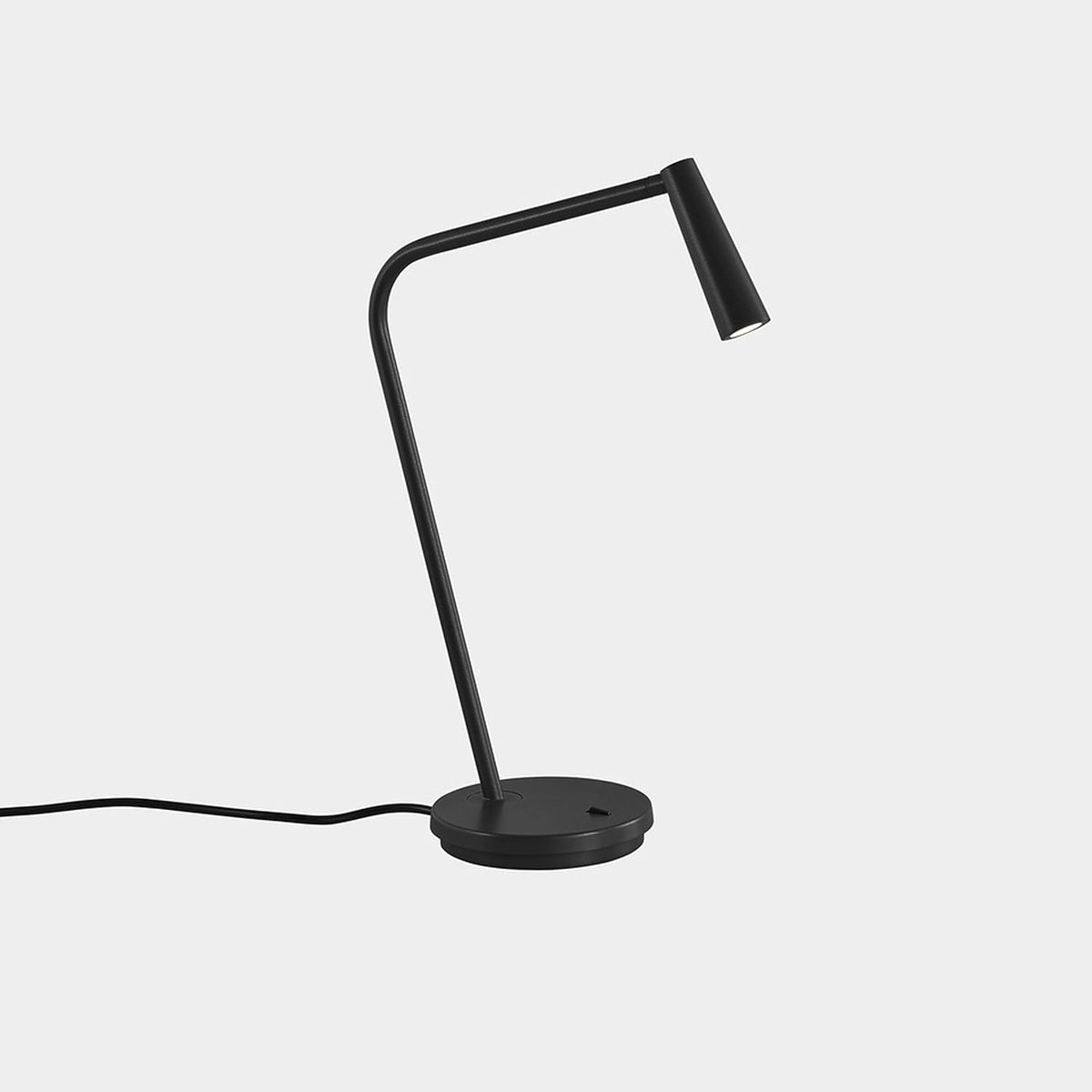 Gamma LED E27 3,2 W - Schwarzes Leuchtmittel mit 293 lm und 2700 K warmweißem Licht - Kabelgebundene Lichtquelle für kompatible E27 Fassungen - Einzelne LED Lampe für Innenbeleuchtung