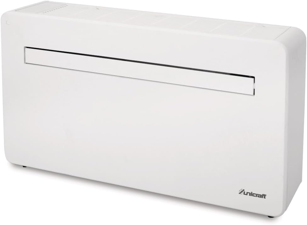 Unicraft MAC 2950 H Monoblock Klimaanlage - 2,93 kW Wandklimagerät ohne Außeneinheit - Kühlen Heizen Entfeuchten und Ventilieren - App Fernbedienung und 39 dB Betrieb