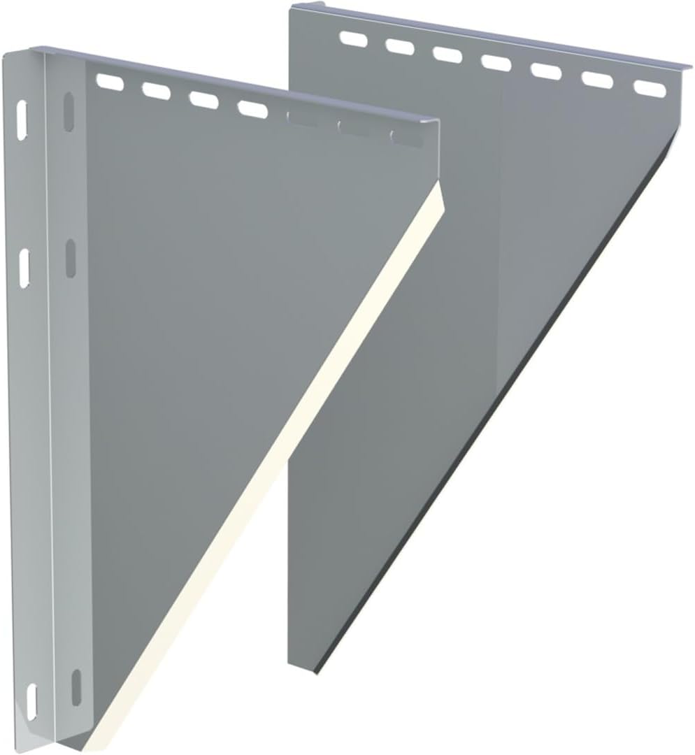 Jeremias DW ECO 2.0 Konsolbleche 600 mm - Doppelwandiges Edelstahl Abgassystem mit verstellbaren Blechen 150 bis 250 mm - CE zertifizierte Systemkomponente - Für Öl Gas Holz und Kohle