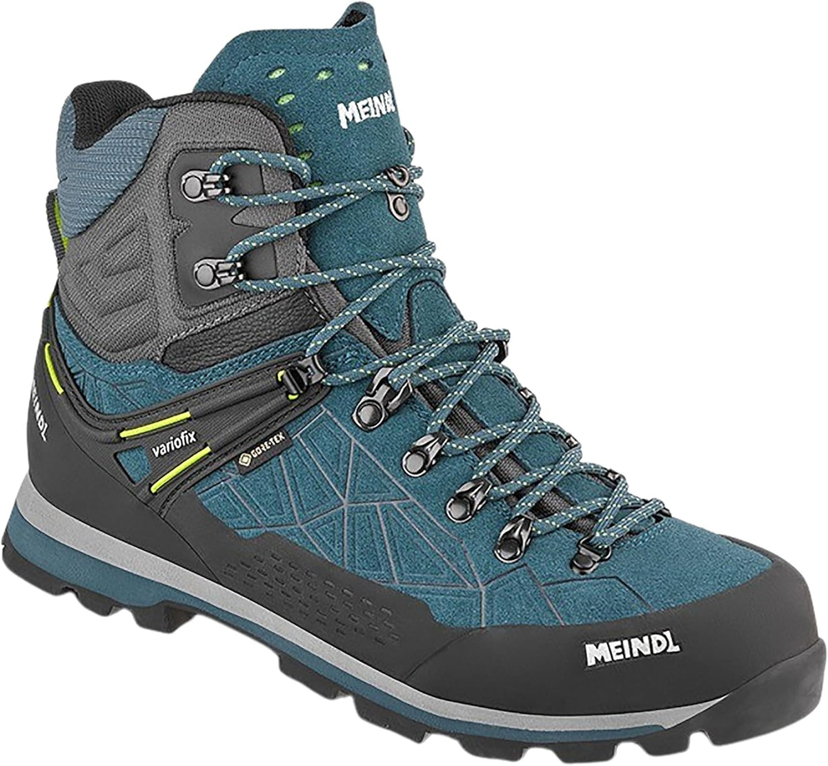 Meindl Lite Summit GTX Herren Bergschuhe - Wildleder mit synthetischem Innenfutter - Wasserdicht und stabil mit griffiger Gummisohle - Für Wandern Trekking und Bergtouren