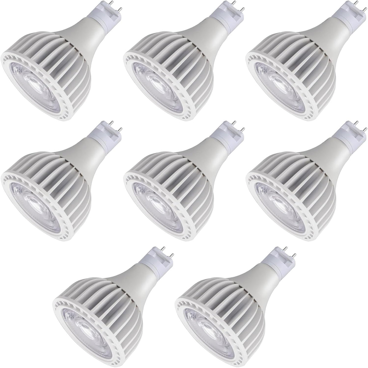 PAR30 LED Strahler 25 W - 2750 Lumen mit G12 Sockel und langem Hals - 36 Grad Abstrahlwinkel als 200 W Ersatz - Nicht dimmbares COB Leuchtmittel für Innenbereiche