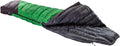 Grasshopper Daunenschlafsack - Schwarze Mumienform in Größe M - Linker Reißverschluss für eine körpernahe Passform - Für Camping Trekking und alle Jahreszeiten