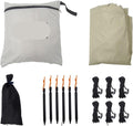 Outdoor Campingplane 3 x 3 m - wasserdichte Sonnenschutzplane für Strand und Picknick - Kit A ohne Zubehör - flexible Überdachung für Camping und Freizeit