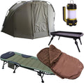 Ultimate Deluxe Nightfishing Karpfenset - Mehrfarbige Unisex Ausführung in Einheitsgröße - Für Links und Rechtshänder geeignet - Für nächtliches Karpfenangeln