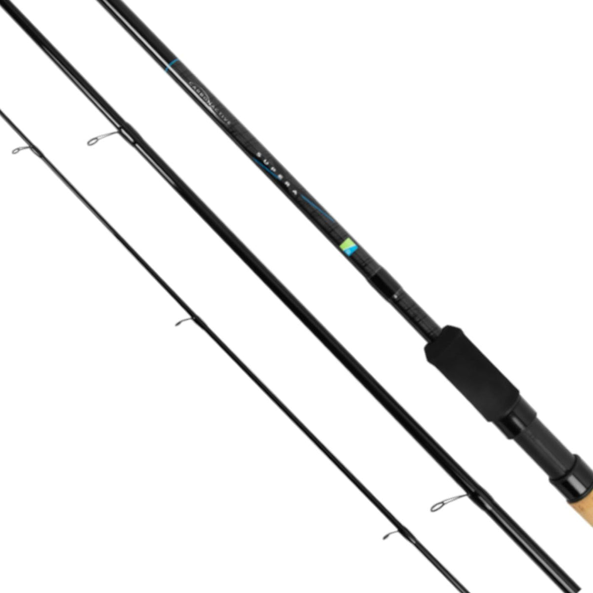 Preston Supera X Waggler Matchrute - 3 Komma 95 m Steckrute mit 10 g Angabe - Mehrfarbige Posenrute für Friedfisch - Für kontrolliertes Wagglerangeln